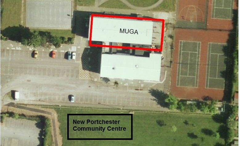 final option with new community centre